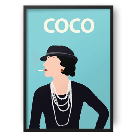 affiche coco chanel amazon